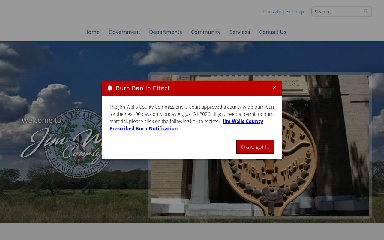 Jim Wells County warrant records court and courthouse contact context
